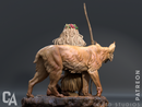 Artemis Resin Statue - view 8