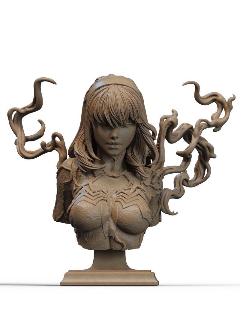 Gwenom Resin Bust - view 1