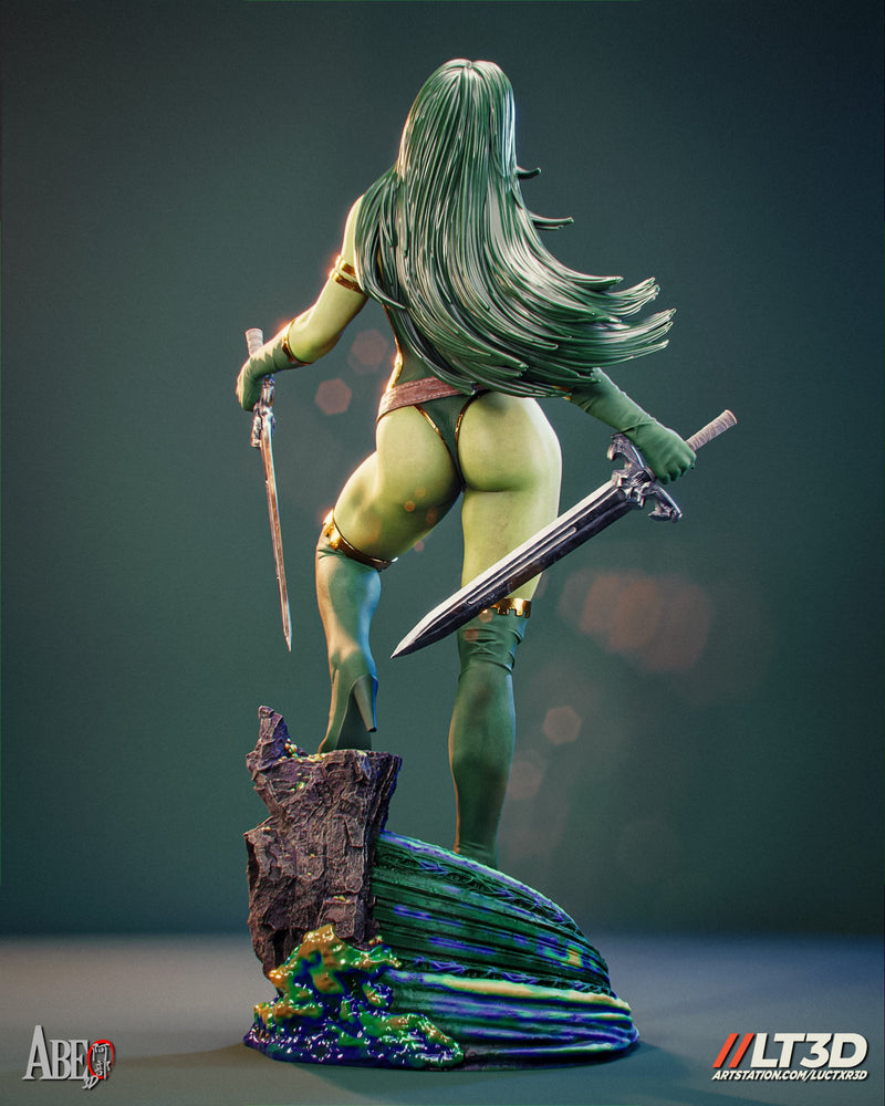 Gamora Resin Statue - view 3