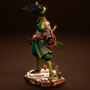 Akali Resin Statue - view 8