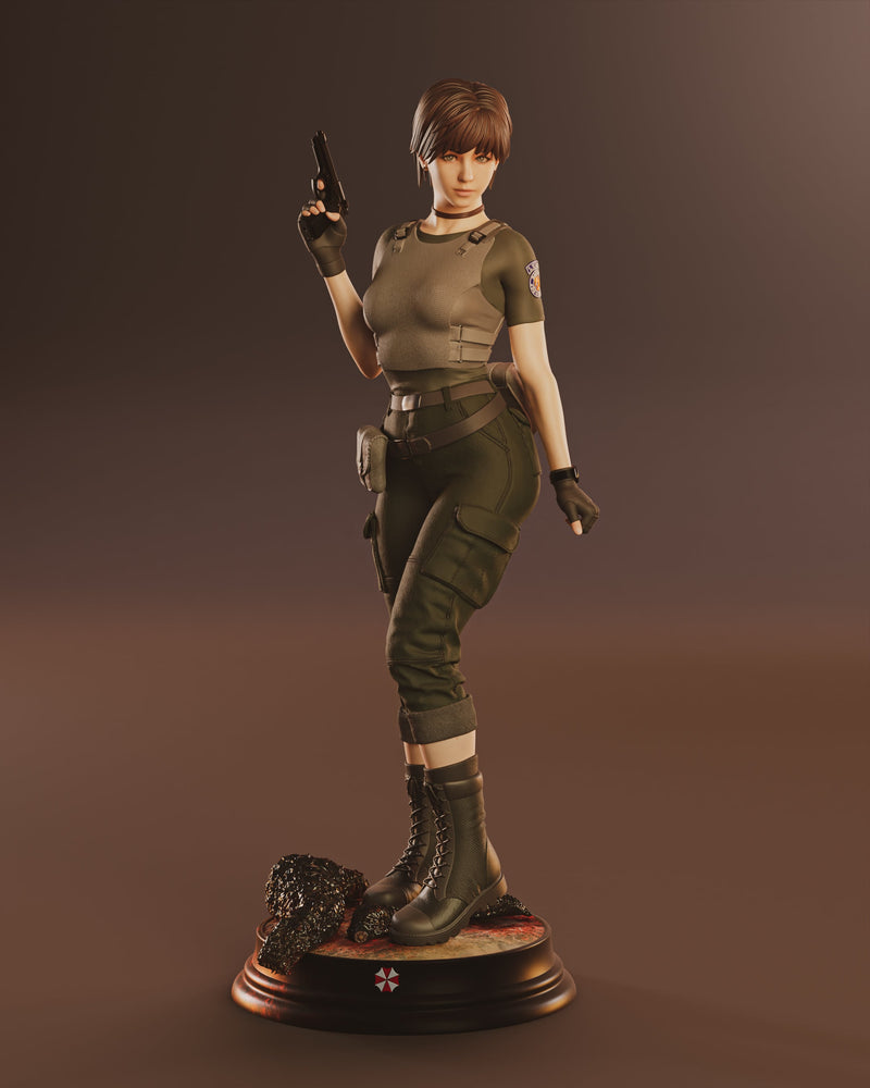 Rebecca Chambers Resin Statue - view 1
