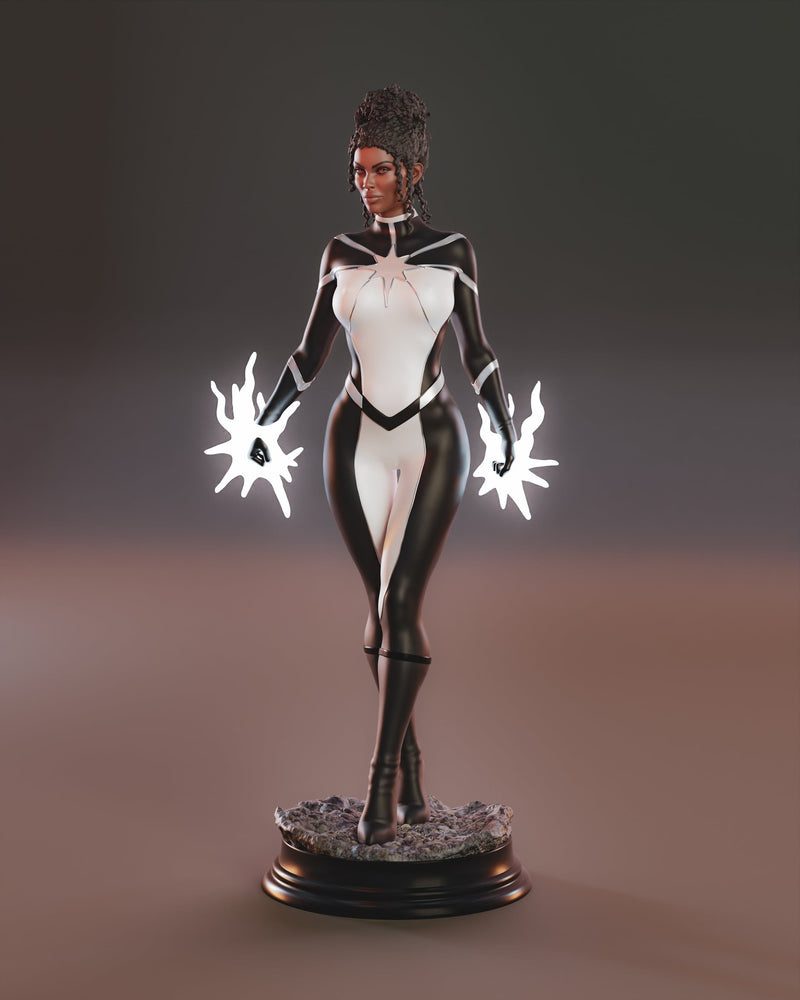 Monica Rambeau - Photon Resin Statue - view 1
