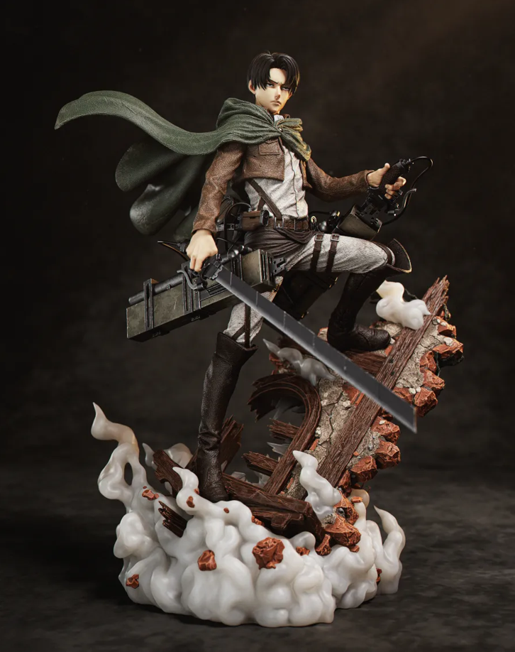 Levi Ackerman Resin Statue - view 4