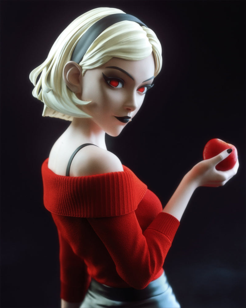 Sabrina Resin Statue - view 1