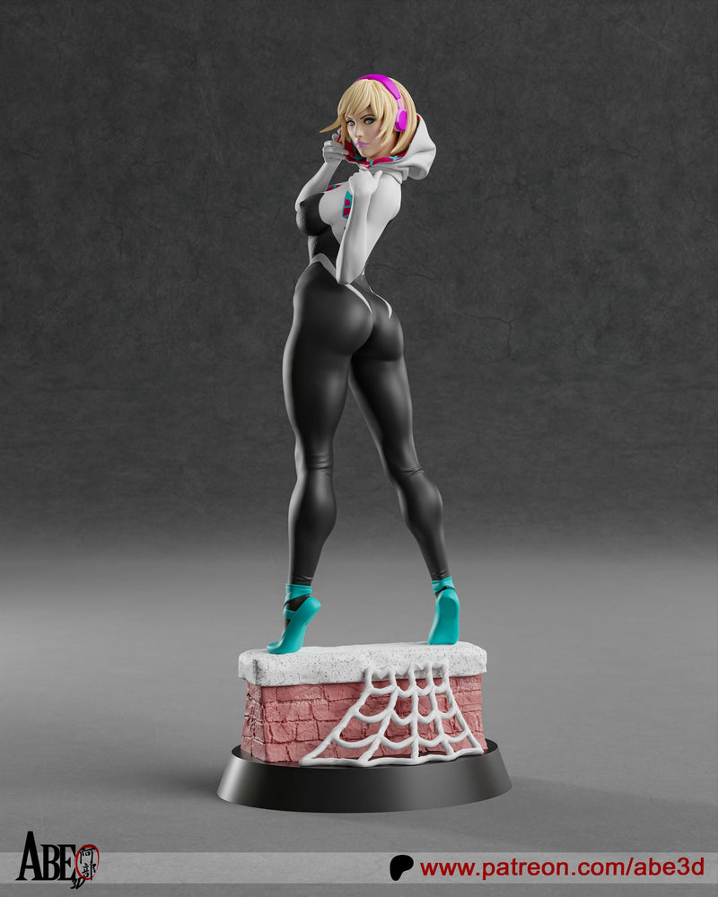 Spider-Gwen Resin Statue - view 2