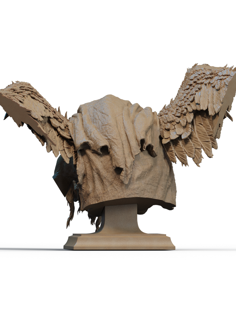 Matinta Pereira Resin Bust - view 3