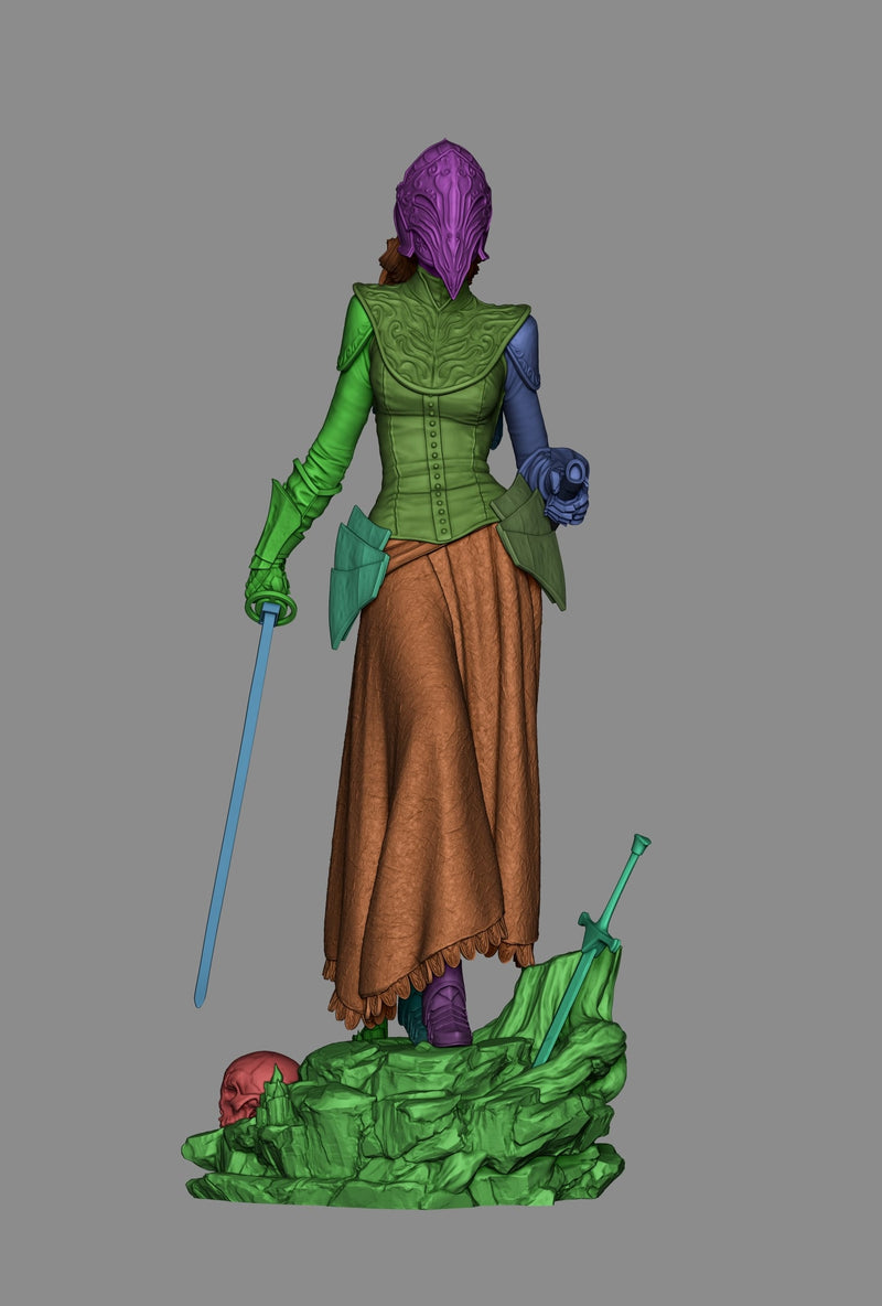 Yuria of Londor Resin Statue - view 6