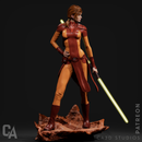 Bastila Shan Resin Statue - view 3