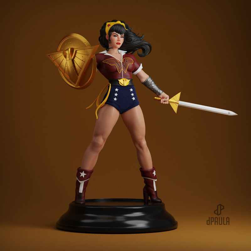 Wonder Woman Bombshell Resin Statue - view 3