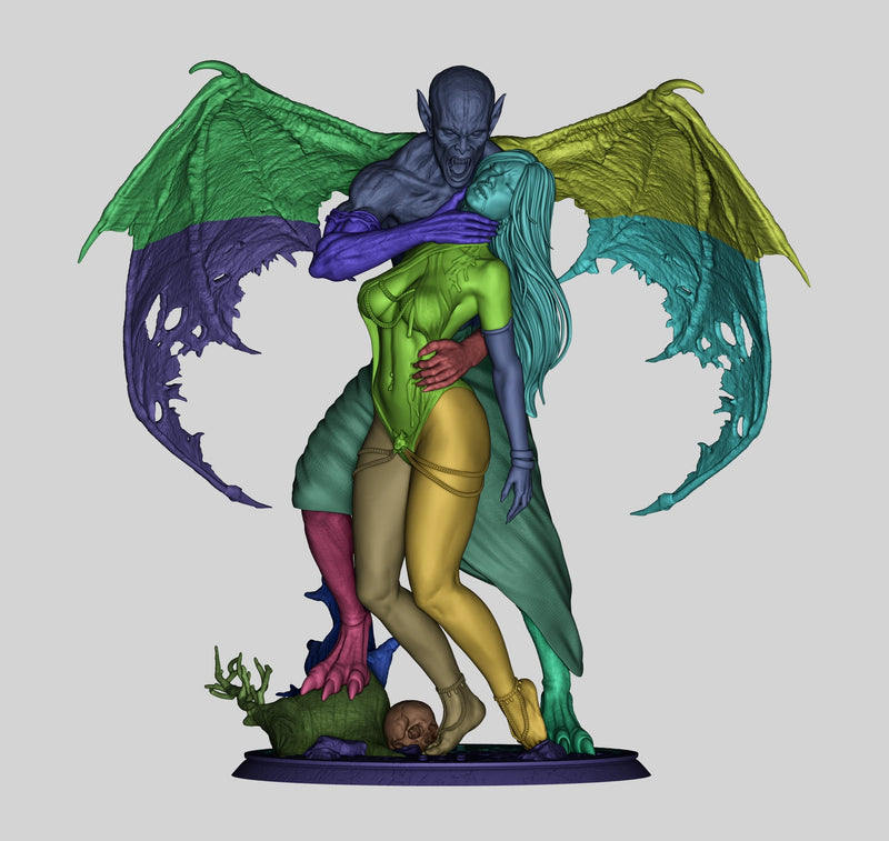 Dracula Resin Statue - Design 1 - view 8