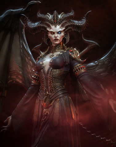 Lilith Resin Statue - Design 2 - view 1