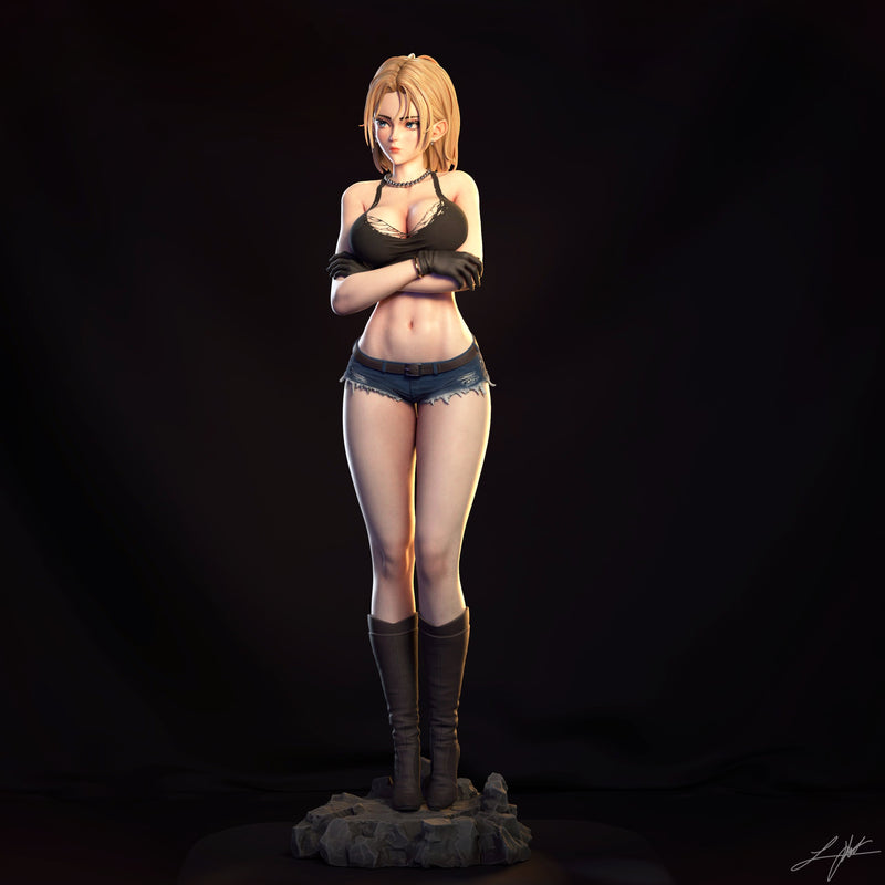 Android 18 Resin Statue - view 5