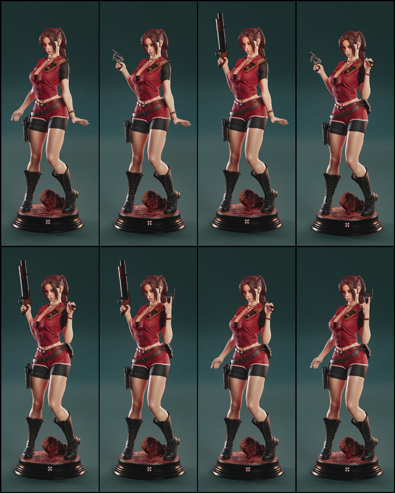 Claire Redfield Resin Statue - view 8