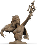 Atom Eve Resin Bust - view 1