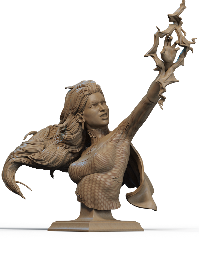 Atom Eve Resin Bust - view 1