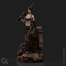 Quiet Resin Statue - view 5