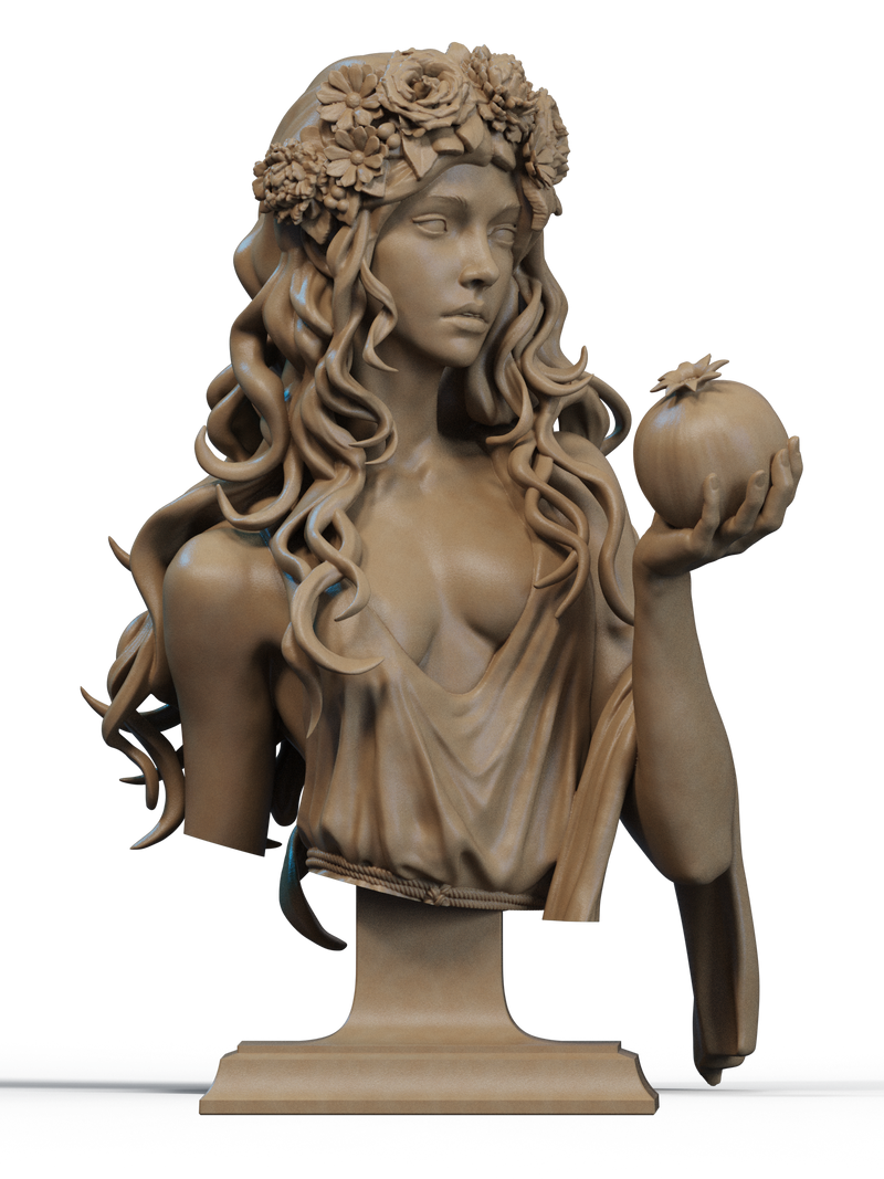 Persephone Resin Bust - view 1