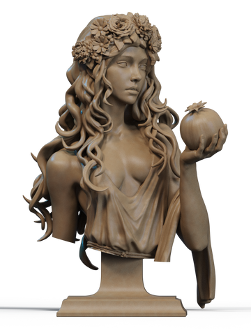 Persephone Resin Bust - view 1