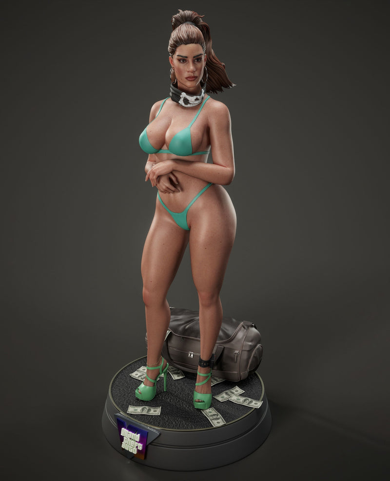Lucia Caminos Resin Statue - view 5