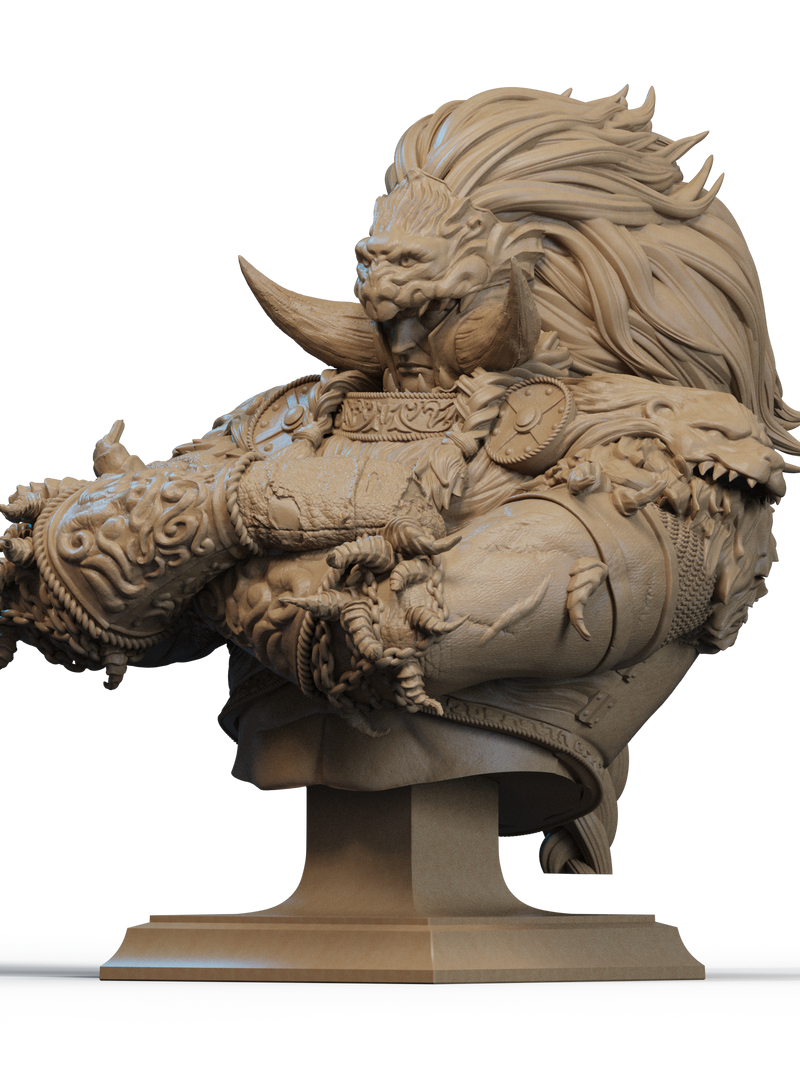 Starscourge Radahn Resin Bust - view 5
