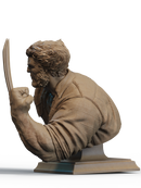 Logan Resin Bust - Design 1 - view 5