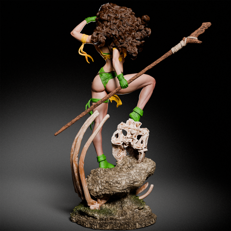 Savage Land Rogue Resin Statue - view 6