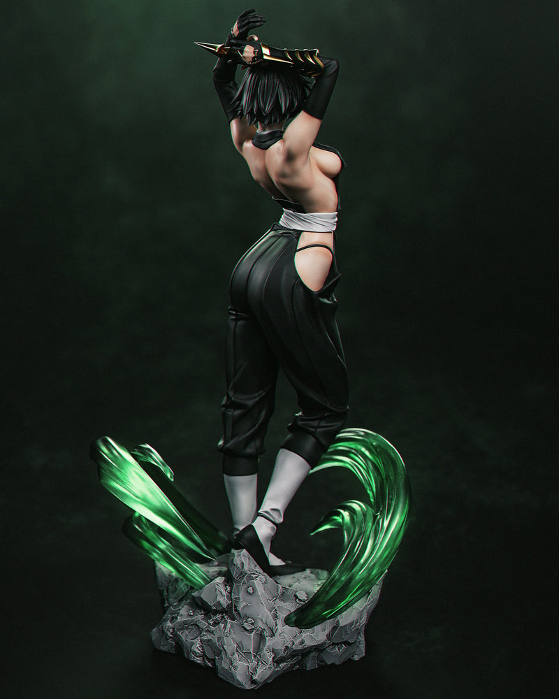 Soi Fon Resin Statue - view 2