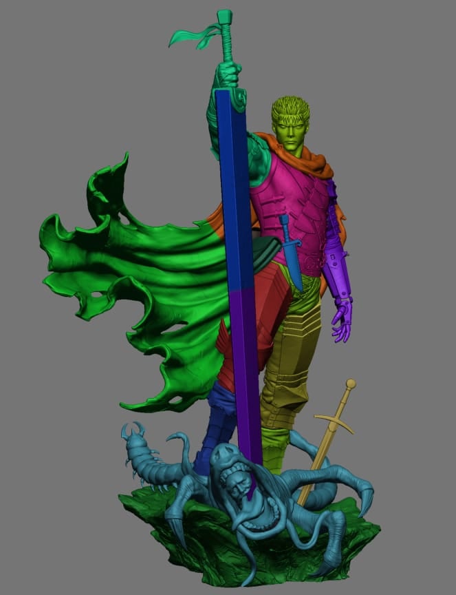 Guts Resin Statue - view 6