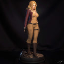 Cover Girl Resin Statue - view 2