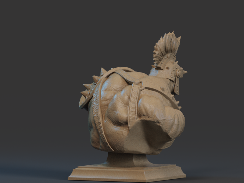 Hulk Resin Bust - view 2