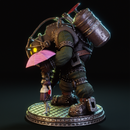 Big Daddy and Little Sister Resin Statue - view 7