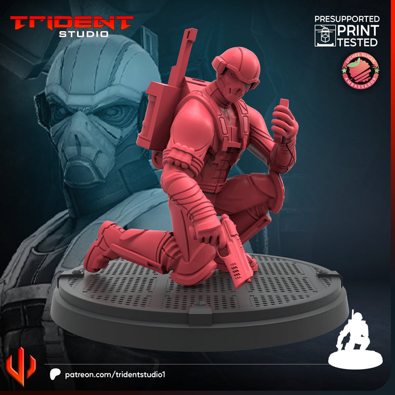 Hydra Scientist 40mm Miniature - MCP Proxy