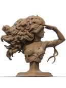 Rogue Resin Bust - view 3