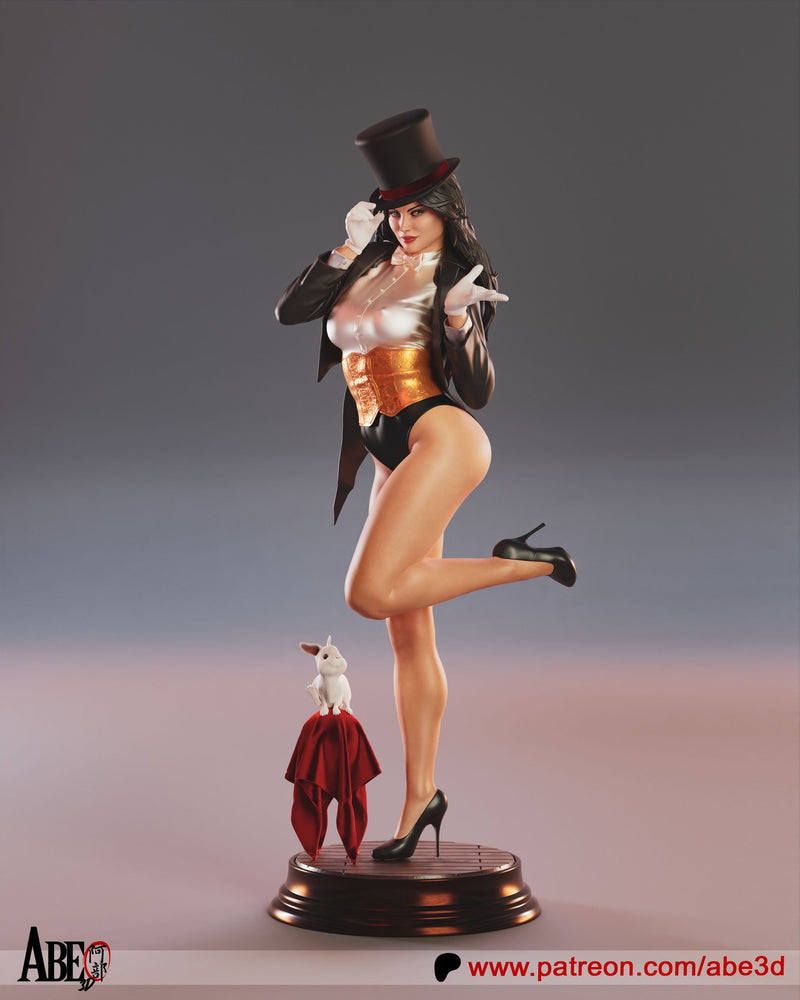 Zatanna Resin Statue - view 4