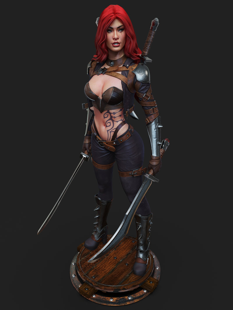 Katarina Resin Statue - view 2
