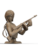 Ada Wong Resin Bust - view 1