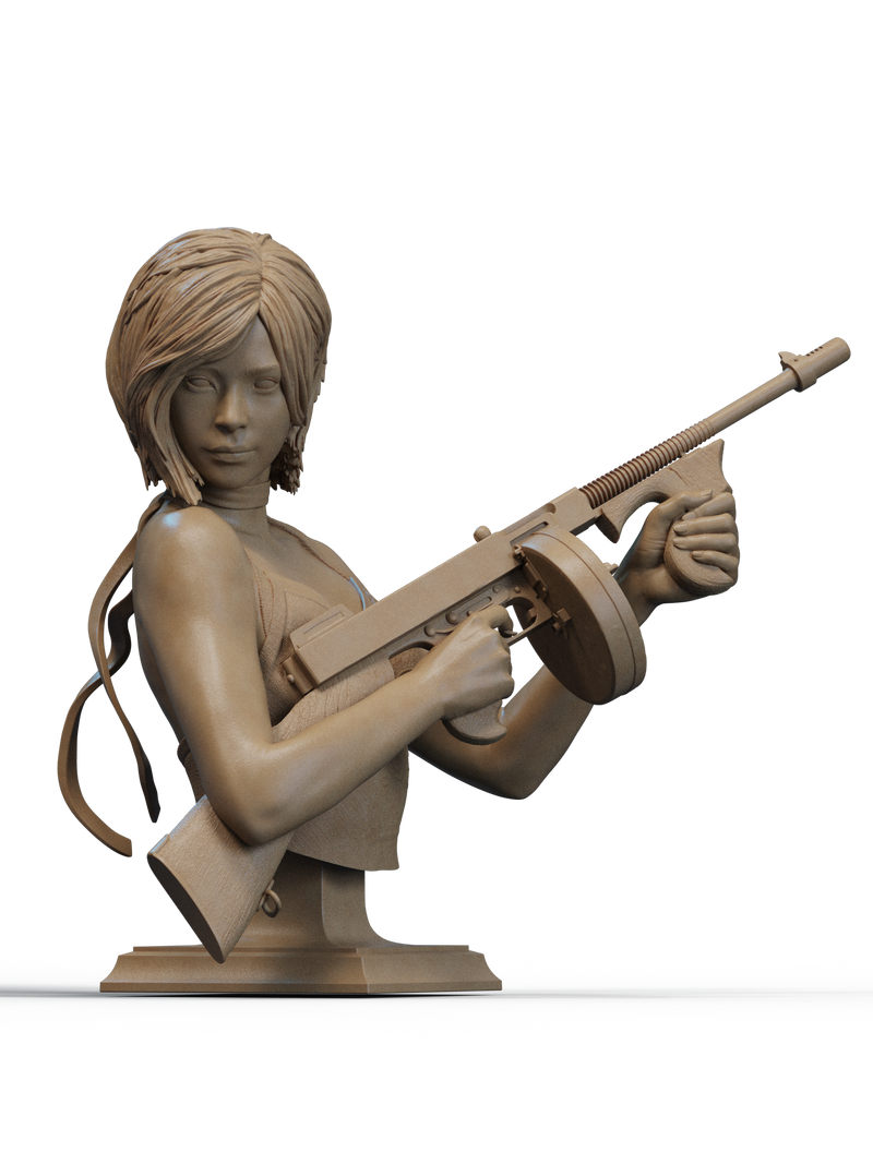 Ada Wong Resin Bust - view 1