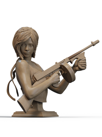 Ada Wong Resin Bust - view 1