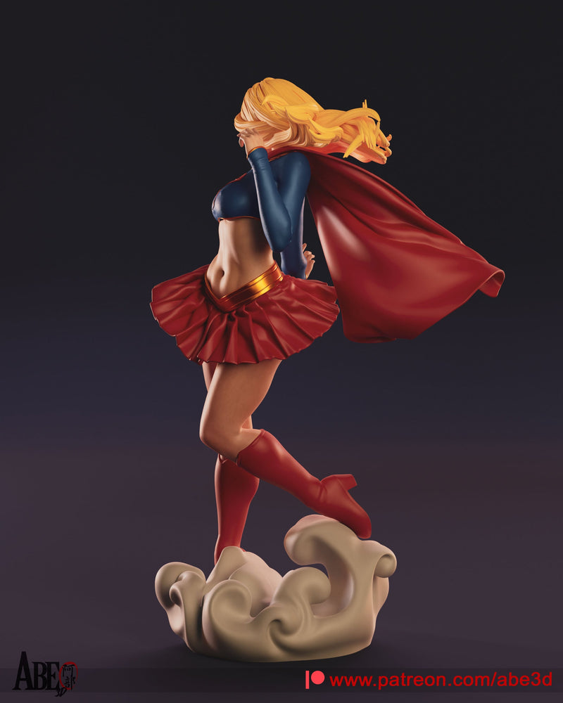Supergirl Resin Statue - view 3