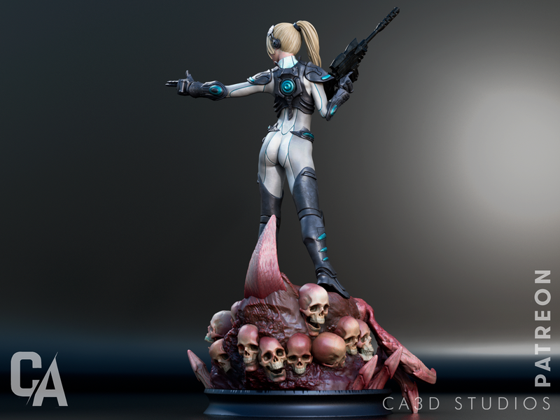 Nova Resin Statue - view 8