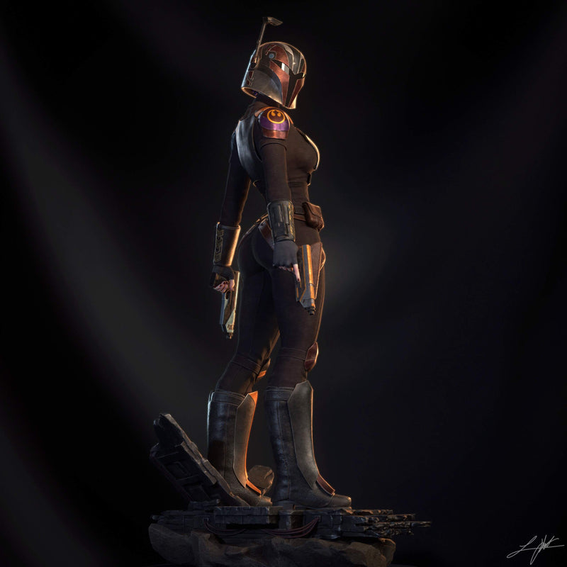 Sabine Wren Resin Statue - view 8