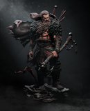 North Warrior Resin Statue - view 1