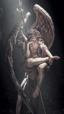 Fallen Angel Resin Statue - view 6