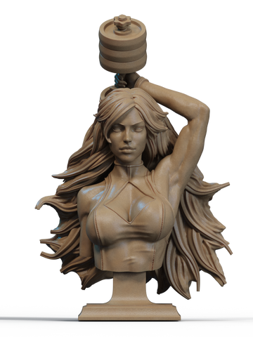 She Hulk Resin Bust - view 1