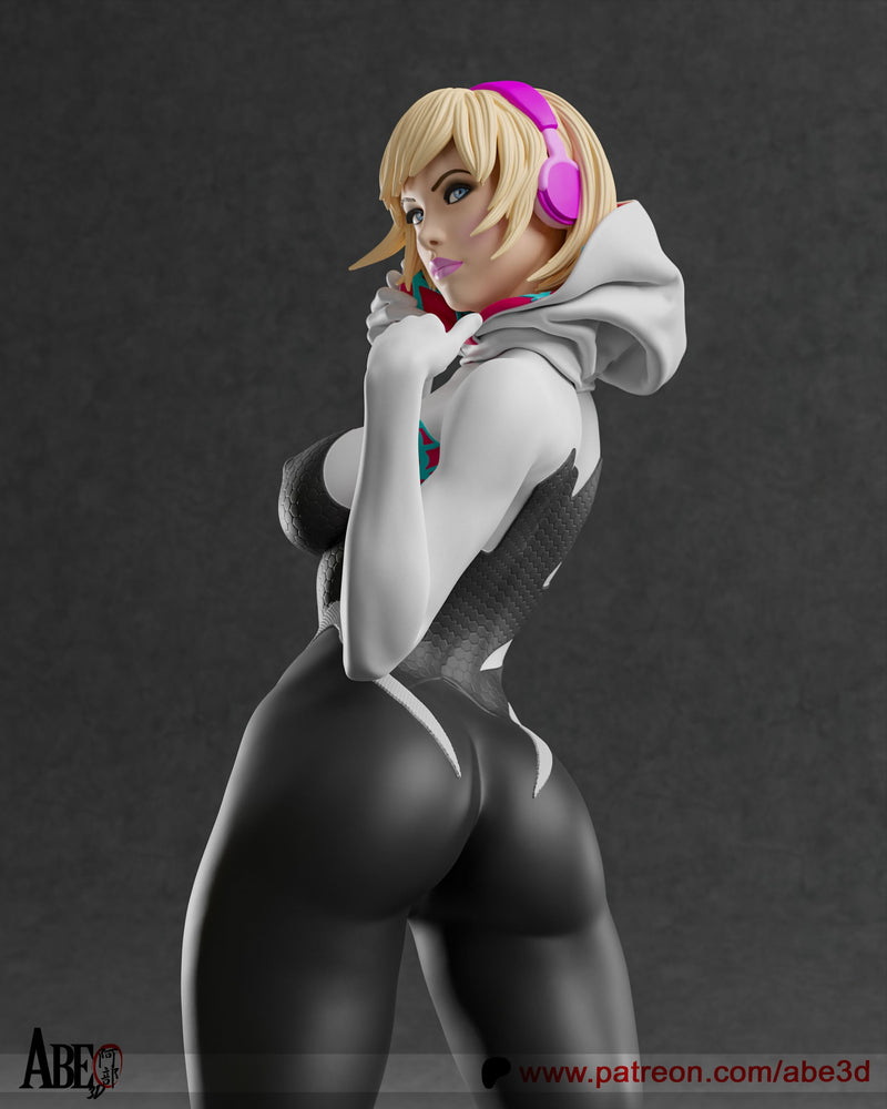 Spider-Gwen Resin Statue - view 8