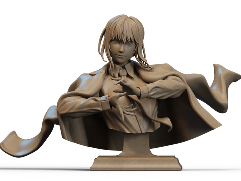 Makima Resin Bust - view 1
