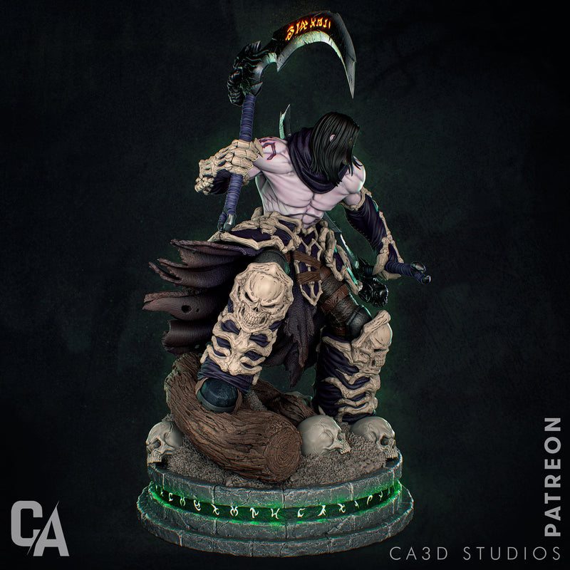 Death Resin Statue - Design 1 - view 3