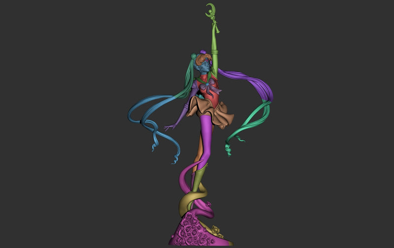 Sailor Moon Resin Statue - view 7