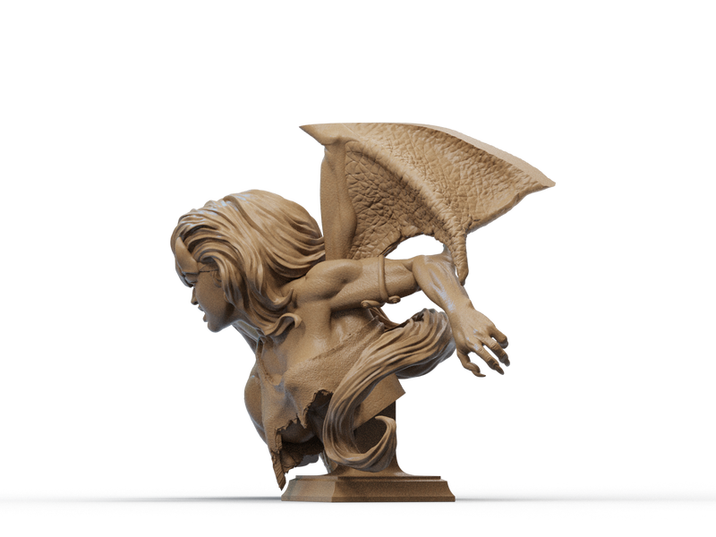 Demona Resin Bust - view 2
