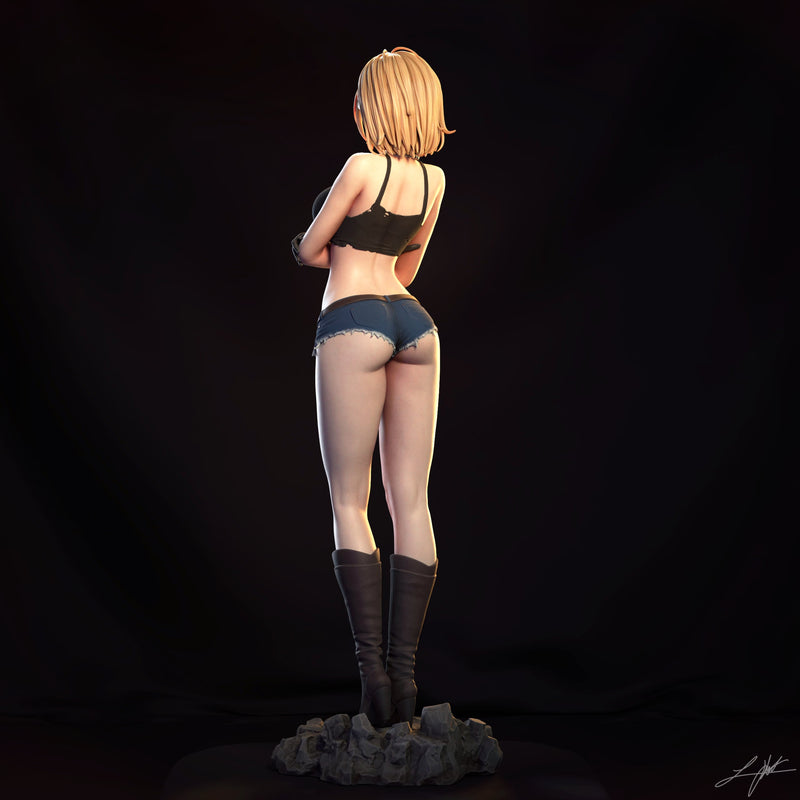 Android 18 Resin Statue - view 3